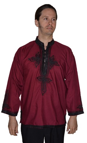 Moroccan men tunic shirt cafan - moroccan,
